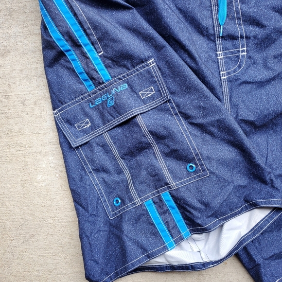 NWOT Laguna Men's Lined Swim Short Trunks. Sz XL - Picture 2 of 6